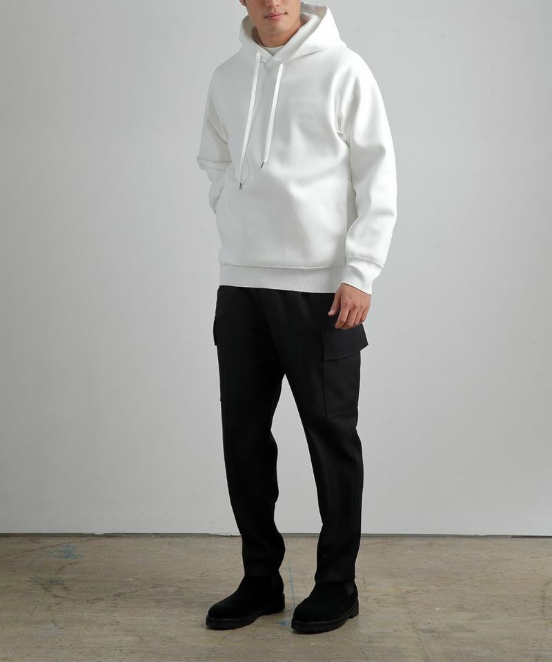 クリエイティブ・ニットパーカー【SLACK】