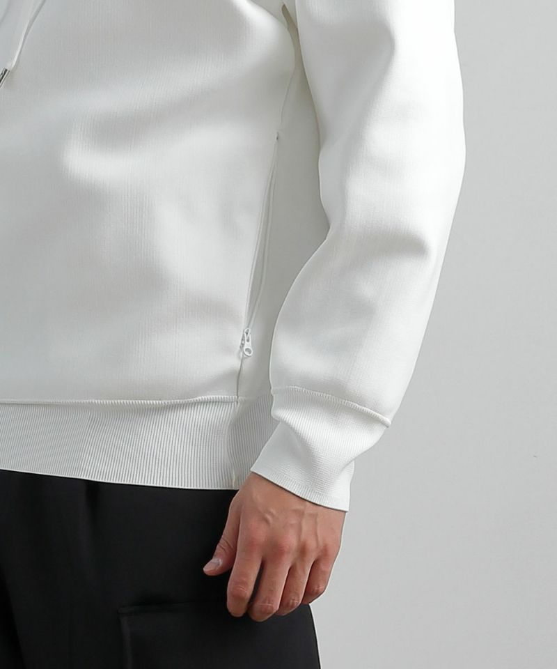 クリエイティブ・ニットパーカー【SLACK】