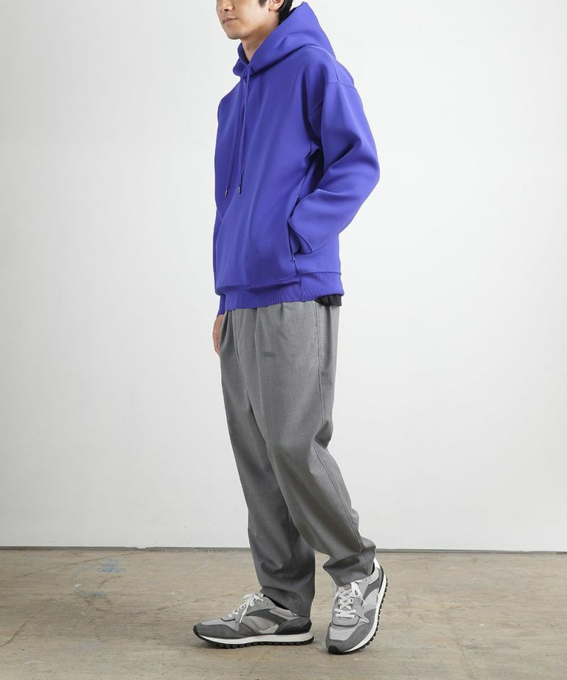 クリエイティブ・ニットパーカー【SLACK】