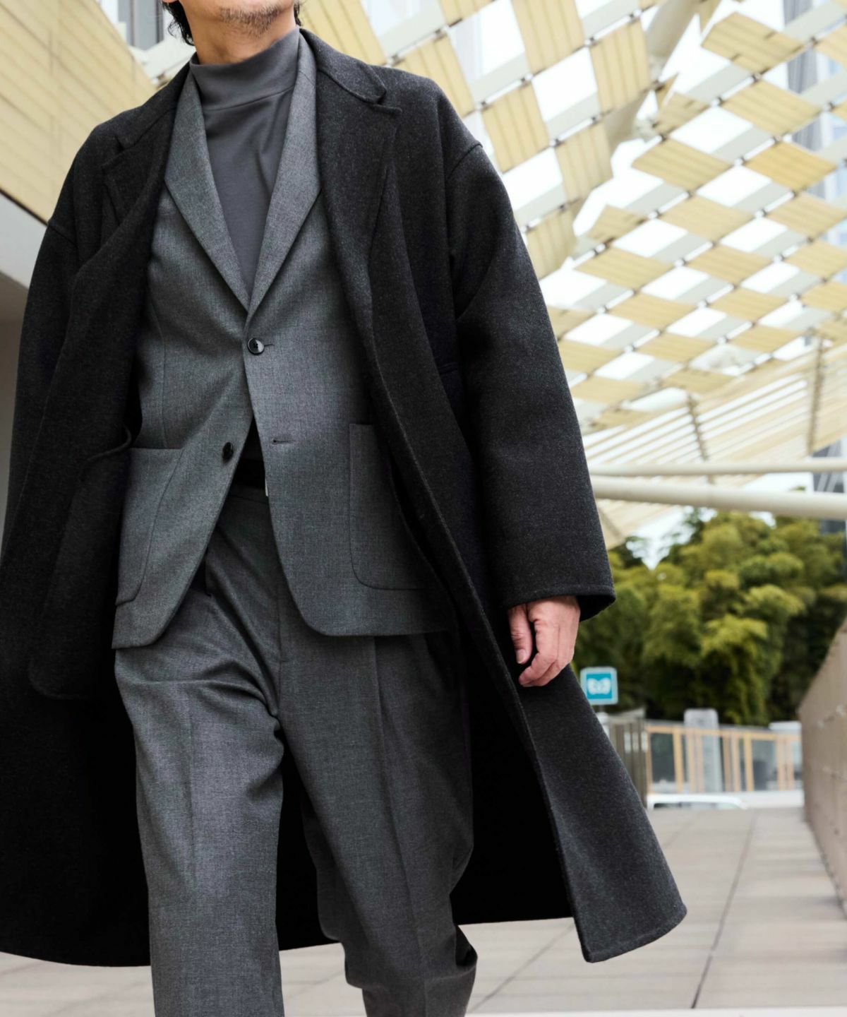 W/F PONTETORTO オーバーコート【PLAY】