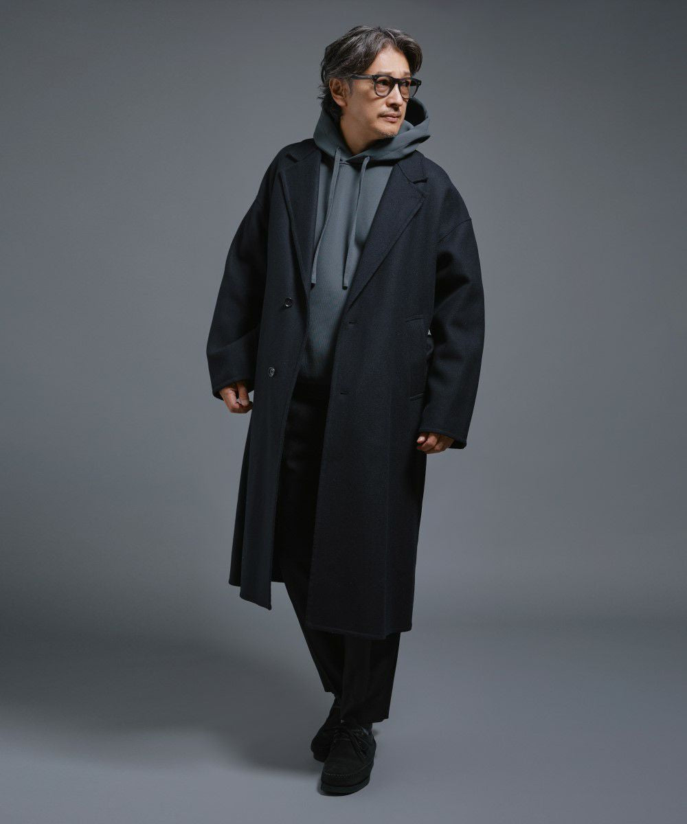 W/F PONTETORTO ベルト脱着可能 オーバーコート【SLACK】