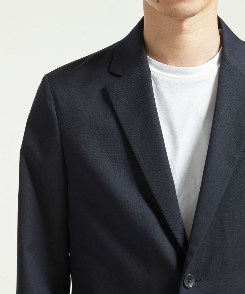 ストレッチ テーラードジャケット【FLAT】