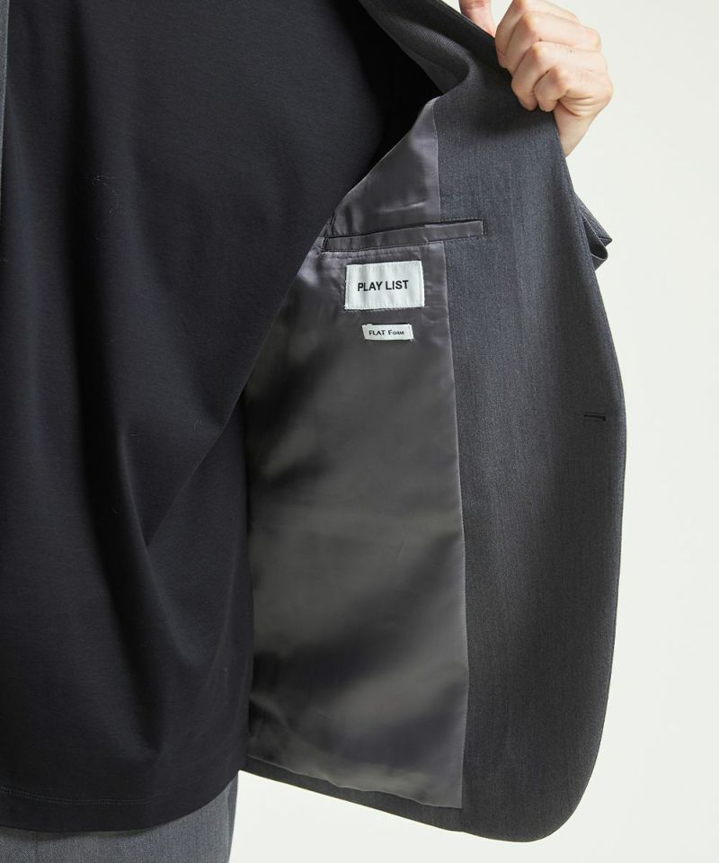 オーセンティック ノーカラー ジャケット【FLAT】