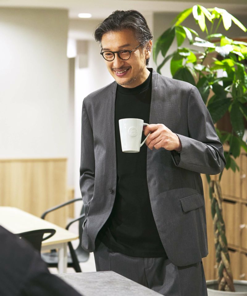 オーセンティック ノーカラー ジャケット【PLAY】