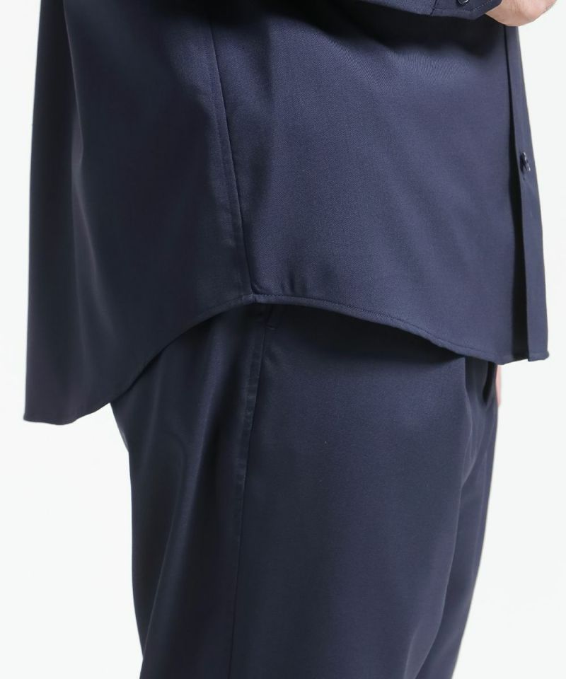 ハイブリッドウール シャツジャケット【FLAT】