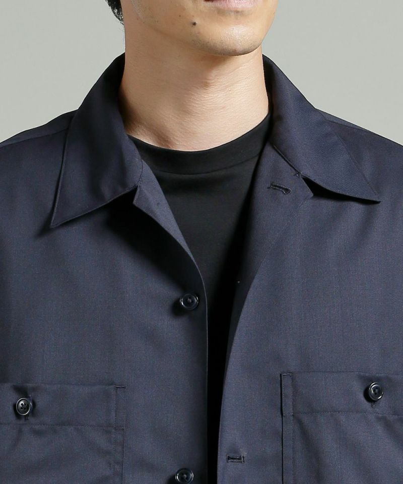 ハイブリッドウール シャツジャケット【PLAY】