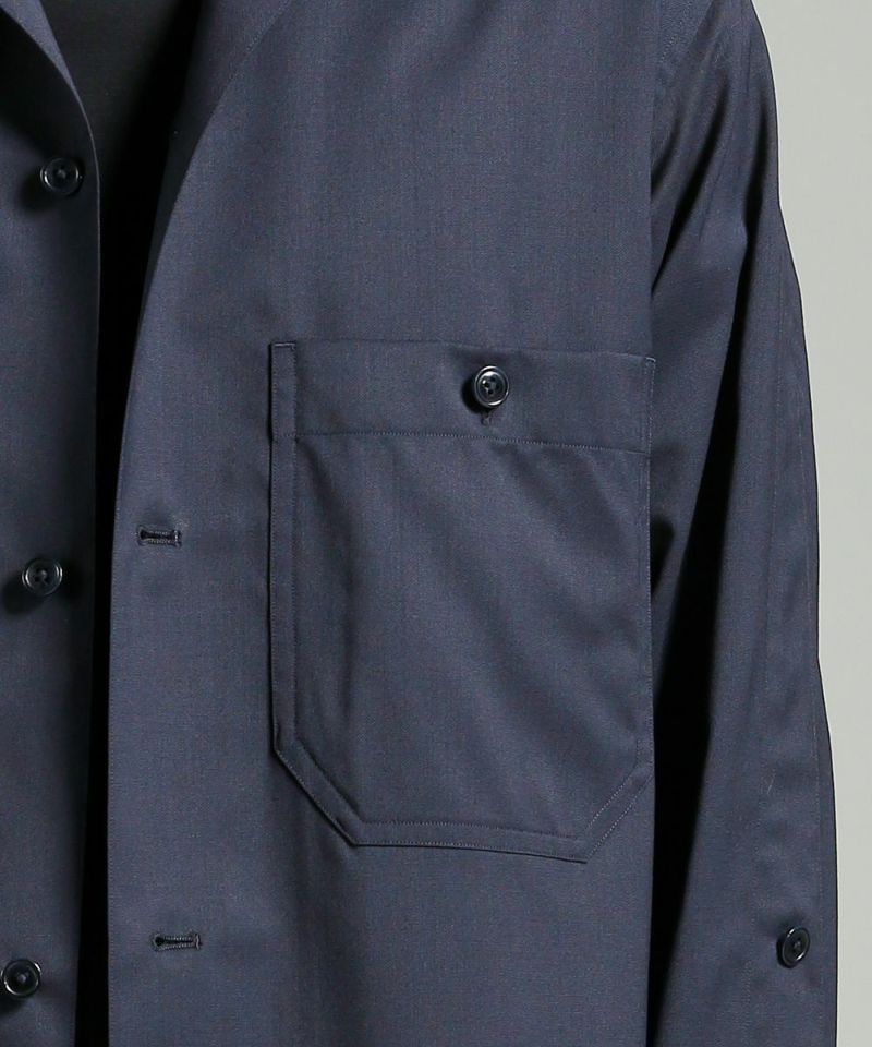 ハイブリッドウール シャツジャケット【PLAY】