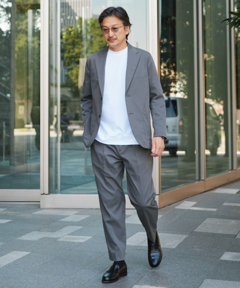 オールウェザーストレッチツイル テーラードジャケット【PLAY】