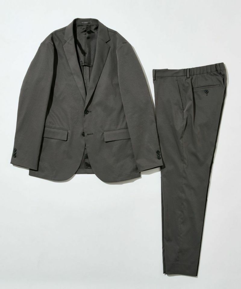 オールウェザーストレッチツイル テーパードスラックス【FLAT】