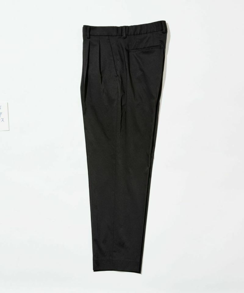 オールウェザーストレッチツイル ワイドストレートスラックス【PLAY】