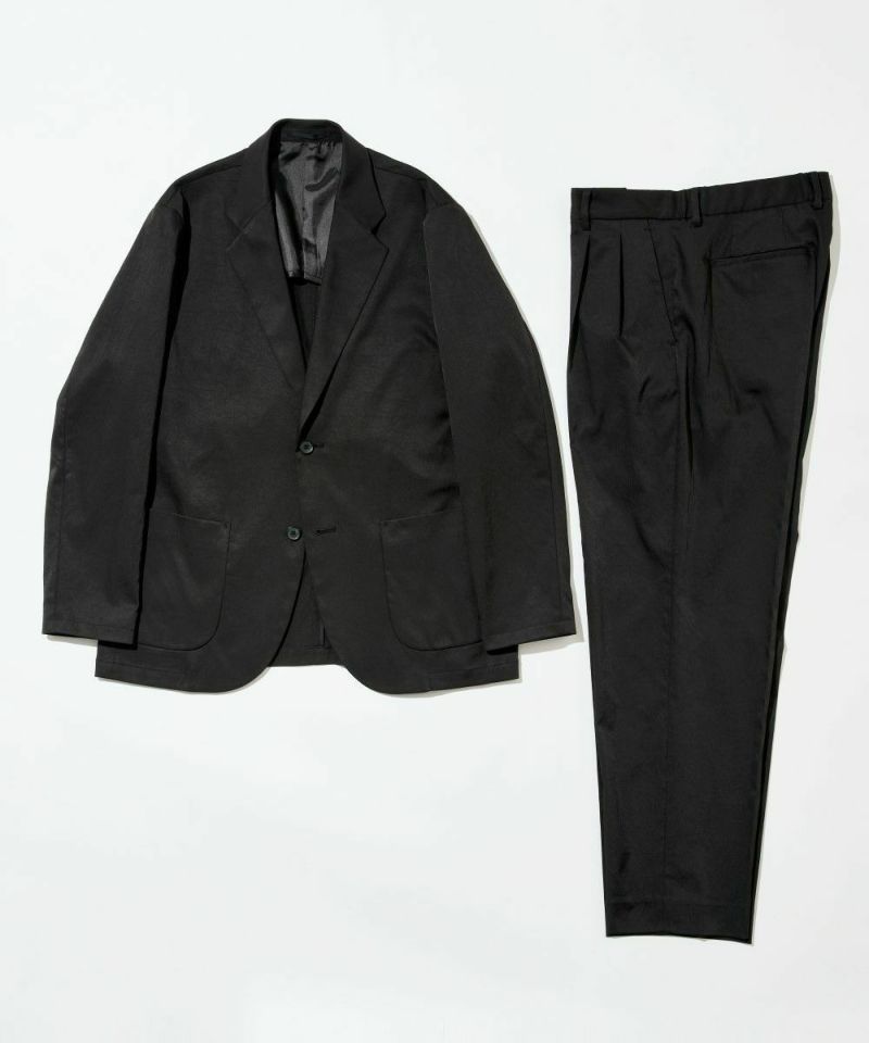 オールウェザーストレッチツイル ワイドストレートスラックス【PLAY】