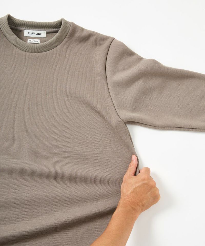 ダブルエアー クルーネックTシャツ【FLAT】