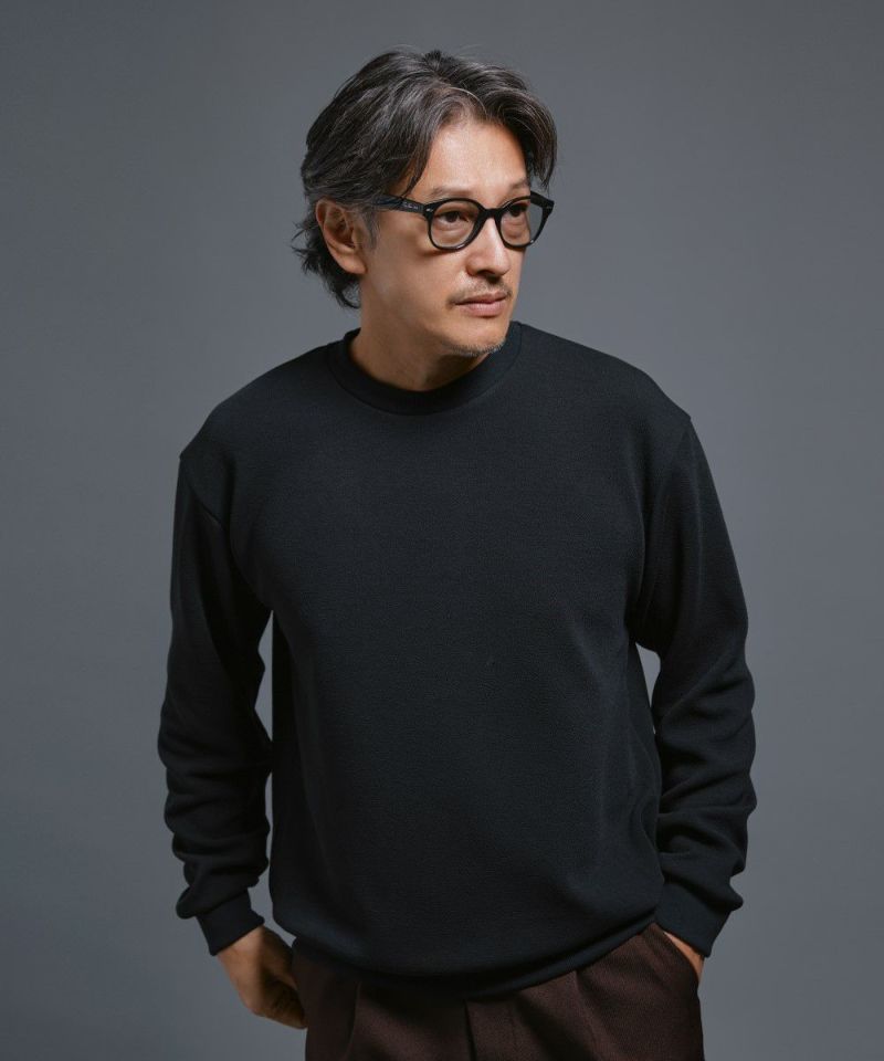 ダブルエアー クルーネックスウェット【PLAY】