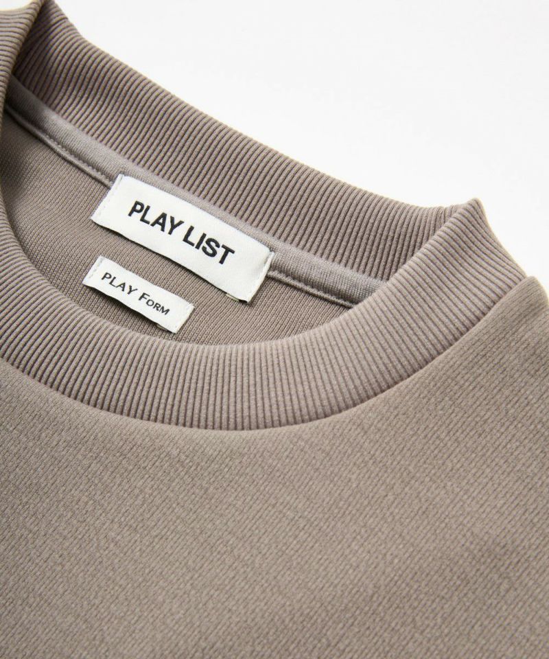 ダブルエアー クルーネックスウェット【PLAY】