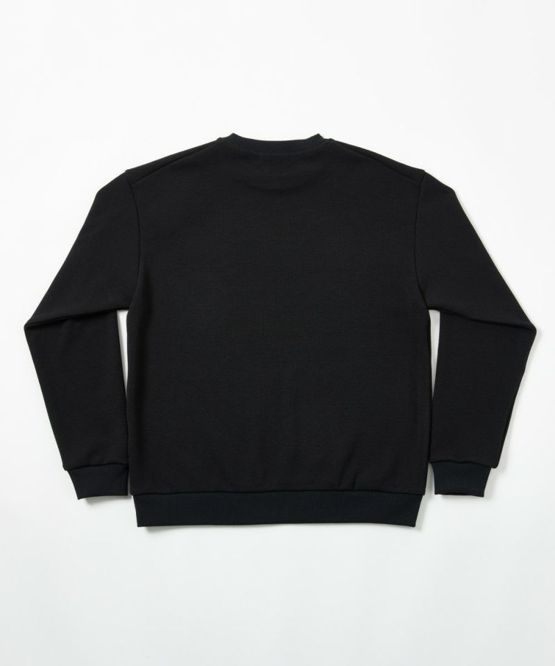 ダブルエアー クルーネックスウェット【PLAY】