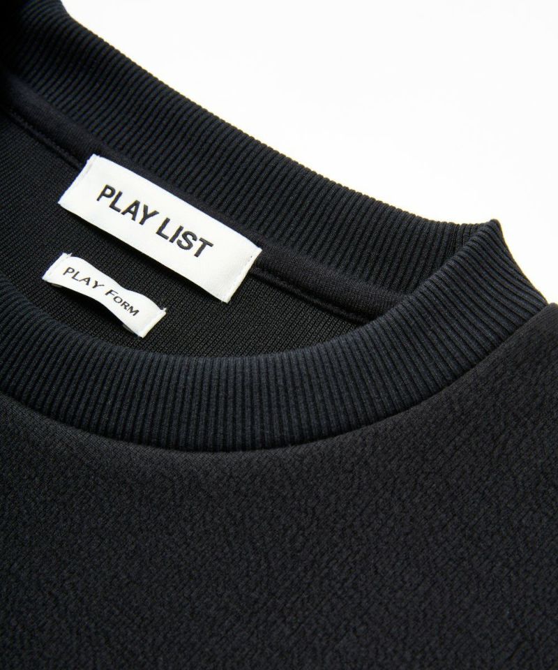 ダブルエアー クルーネックスウェット【PLAY】