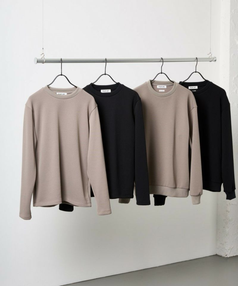 ダブルエアー クルーネックスウェット【PLAY】
