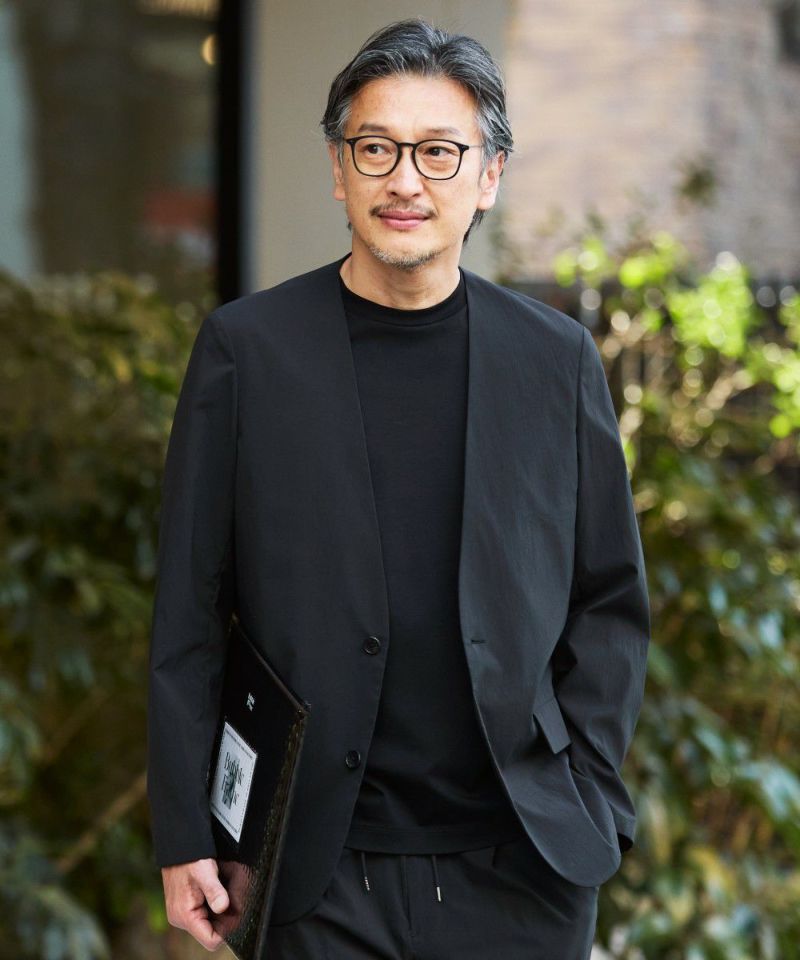 超軽量 撥水タイプライター ノーカラージャケット【PLAY】