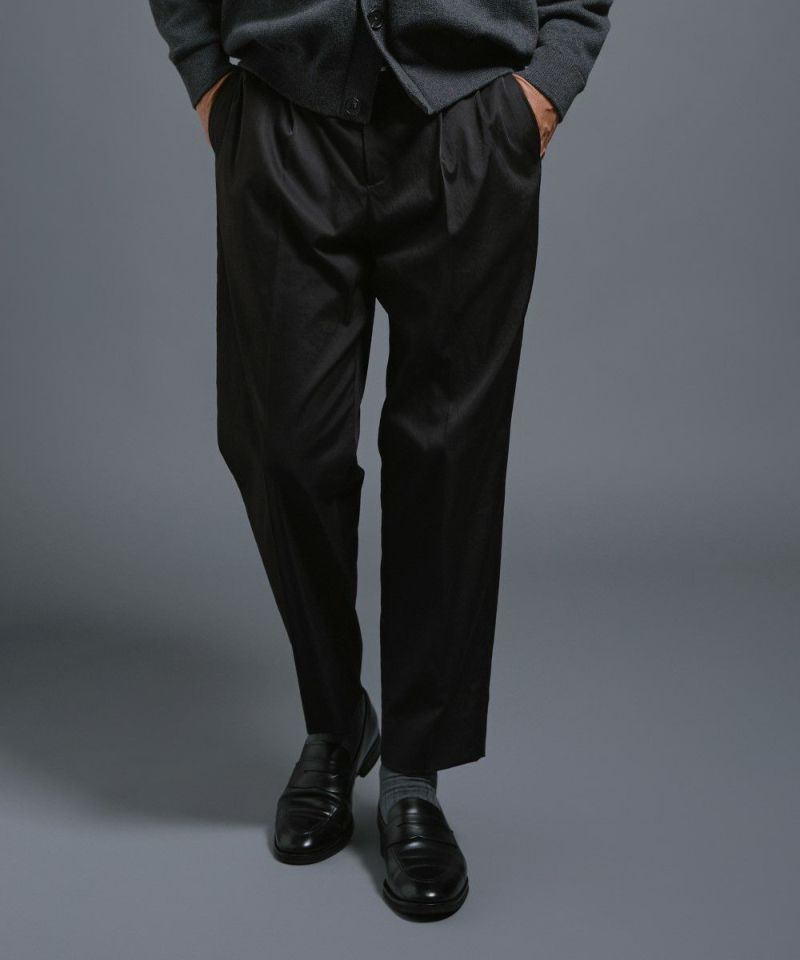 オールウェザーストレッチツイル ツータックスラックス【PLAY】