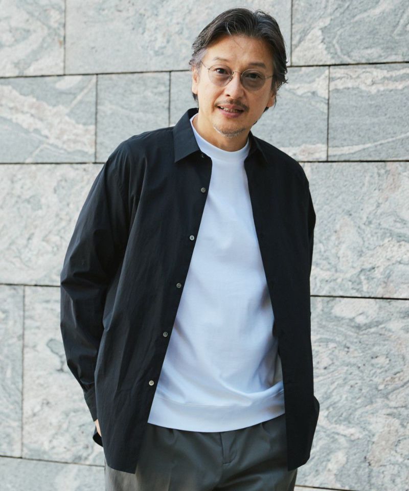 C/Nブロード シグネチャーレギュラーカラーシャツ【PLAY】