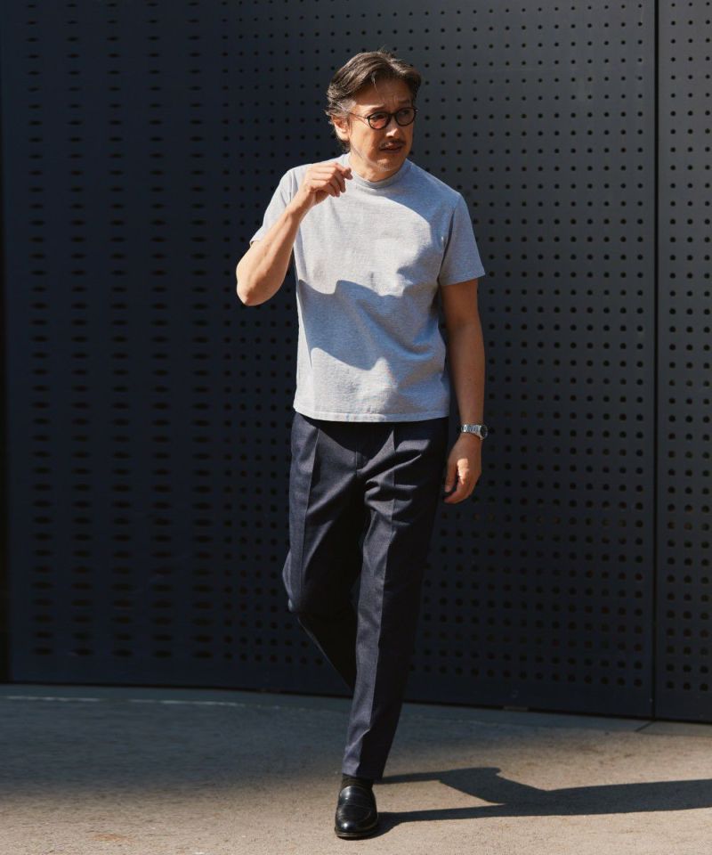 マーベラスデニム スリムテーパードスラックス【FLAT】