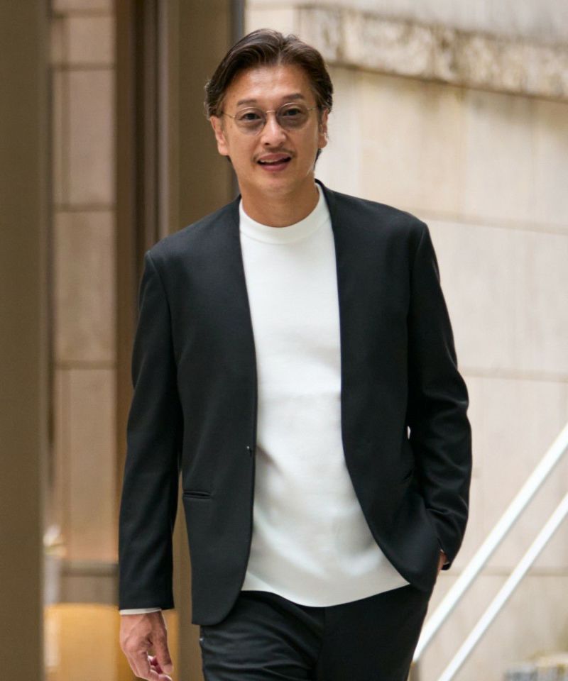 クリエイティブ・ニット クルーネックＴシャツ【FLAT】