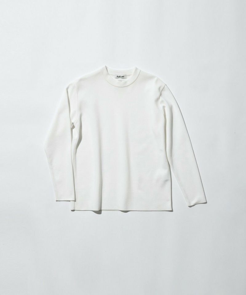 クリエイティブ・ニット クルーネックＴシャツ【FLAT】