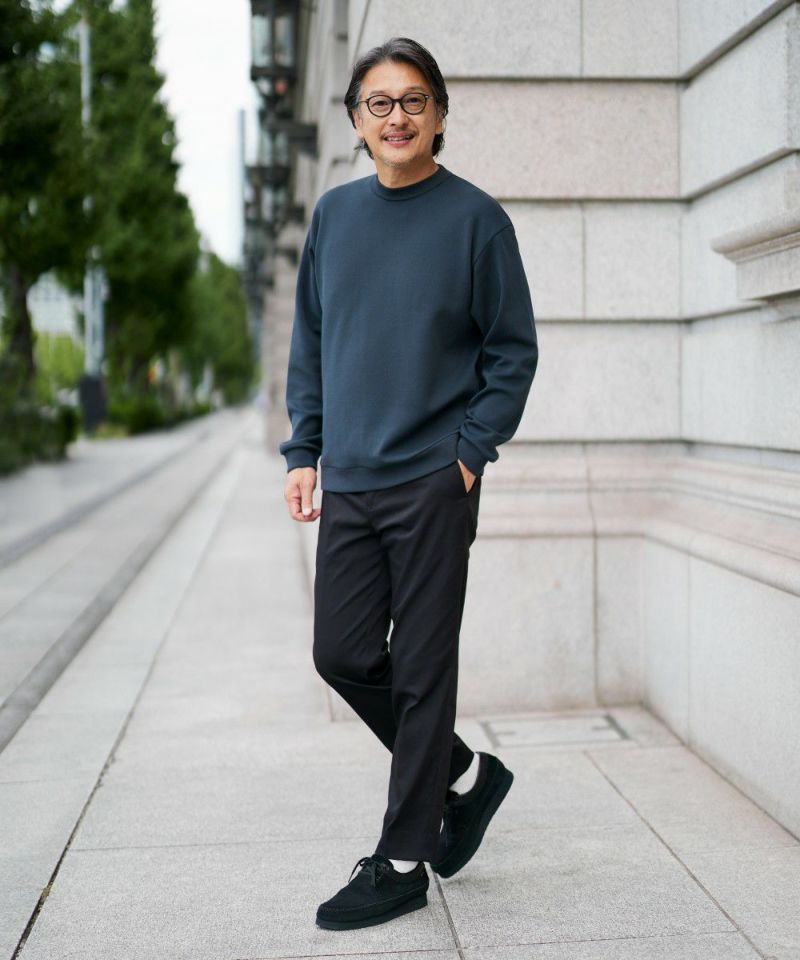 クリエイティブ・ニット クルーネックスウェット【PLAY】