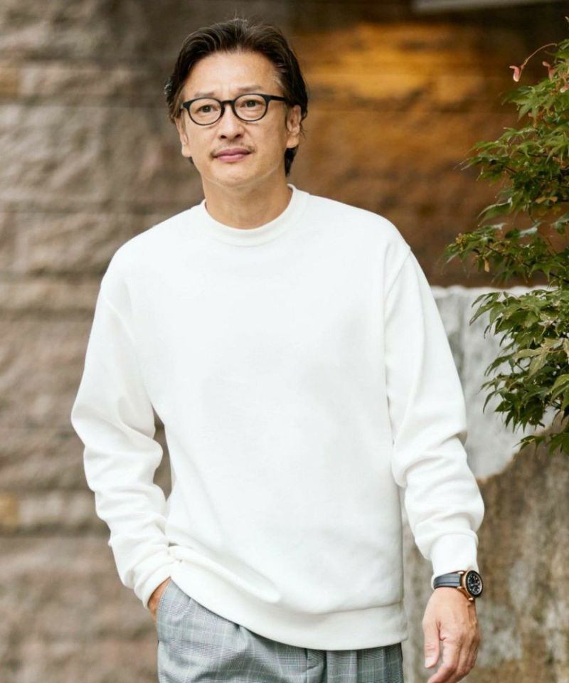 クリエイティブ・ニット クルーネックスウェット【PLAY】